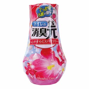 小林製薬 トイレの消臭元 心やすらぐスパフラワー 400ml (766-2188) 1セット=3個