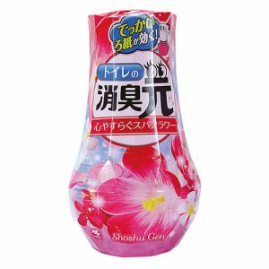 小林製薬 トイレの消臭元 心やすらぐスパフラワー 400ml (766-2188) 1セット＝3個