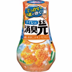 小林製薬 KOB4987 トイレの消臭元 癒しをはこぶキンモクセイ 400ml (769-7180) 1セット=3個