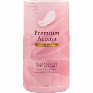 エステー 128204 トイレの消臭力 PREMIUM AROMA アーバンロマンス 400ml (768-6382) 1セット