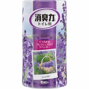 エステー 11502 トイレの消臭力 ラベンダー 400ml (966-3497) 1セット=3個