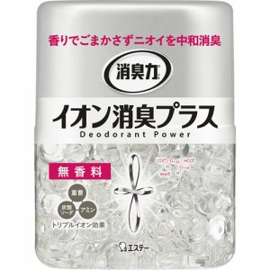 エステー 126682 消臭力 クリアビーズ イオン消臭無香料 本体 (463-9989)