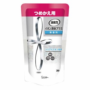 エステー 126705 消臭力 クリアビーズ イオン消臭無香料 つめかえ (464-0008)