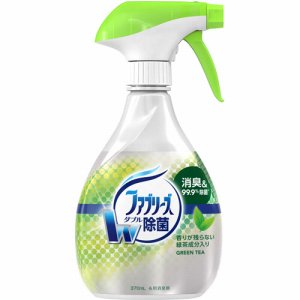 P&G リヨクフアブ370ML ファブリーズ ダブル除菌 緑茶成分入り 本体 (162-7468)