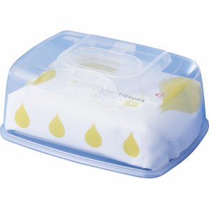 TWN-80C ノンアルコール除菌ウエットティッシュ ワンプッシュケース付 汎用品 (166-2289) 1パック=80枚