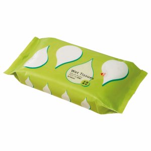 TWJ-20A アルコール除菌ウエットティッシュ 大判・厚手タイプ 汎用品 (264-8814) 1パック=20枚