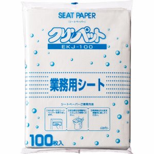 クリンペット・ジャパン EKJ-100 業務用シートペーパー (167-2408) 1パック=100枚