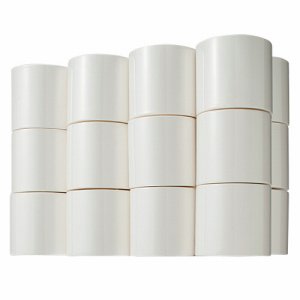 TS2524F トイレットペーパー(パルプ100%) フィルム個包装 シングル 芯なし 250M 汎用品 (461-3446)