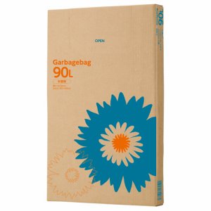 B90HDH ゴミ袋 半透明 90L BOXタイプ 汎用品