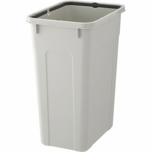 DS980512-0 角ペール 45L 本体 グレー DS-980-512-0 汎用品