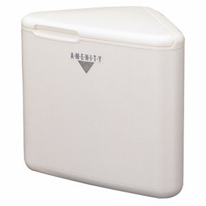 山崎産業 TE-12Z-PC L・トイレコーナー AL三角型 ホワイト