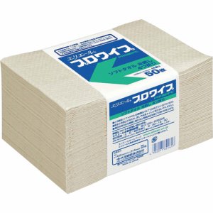大王製紙 FSエリプロミザ50 エリエール プロワイプ ソフトタオル 未晒 帯どめ50 (965-6802) 1セット=1200