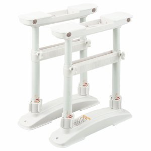 積水樹脂 KBW-MMW 家具転倒防止用圧着Wポール Mサイズ ホワイト (066-9191) 1セット=2本