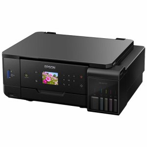 EPSON EW-M770T エコタンク搭載 カラーインクジェット複合機 A4 ブラック (486-8903)