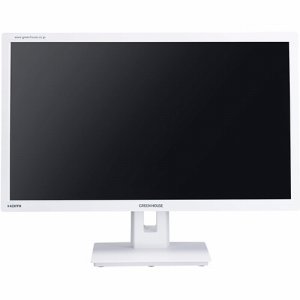 グリーンハウス GH-LCW22G-WH 21.5型ワイド広視野角LED液晶ディスプレイ ホワイト (582-5622)