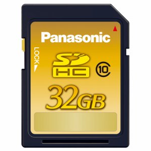 PANASONIC RP-SDWA32GJK SDHCメモリーカード 32GB CLASS10 (387-2611)