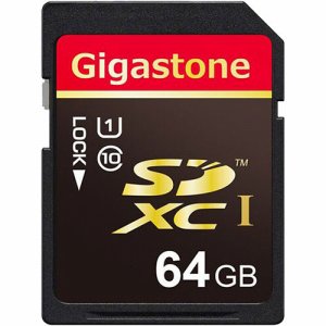 Gigastone GJSX/64U SDXCカード 64GB UHS-1 GJSX (580-0179)