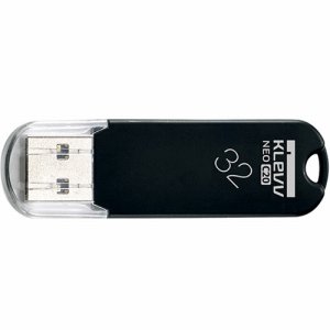 ESSENCOREKLEVV U032GUR2-NB USB2.0フラッシュメモリ NEO C20 32GB キャップ式 ブラッ