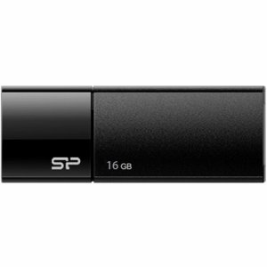 SiliconPower SP016GBUF2U05V1K USB2.0フラッシュメモリ ULTIMA U05 16GB ブラッ