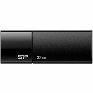 SiliconPower SP032GBUF2U05V1K USB2.0フラッシュメモリ ULTIMA U05 32GB ブラッ
