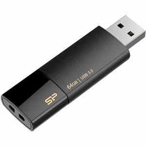 SiliconPower SP064GBUF2U05V1K USB2.0フラッシュメモリ ULTIMA U05 64GB ブラッ