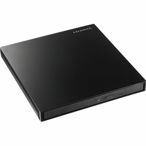 IOデータ DVRP-UT8C2K USB 3.1 GEN1 TYPE-C対応 バスパワー駆動ポータブルDVDドライブ ピアノブ