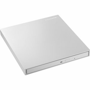 IOデータ DVRP-UT8C2W USB 3.1 GEN1 TYPE-C対応 バスパワー駆動ポータブルDVDドライブ パールホ