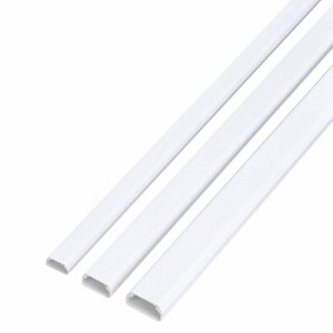 ELECOM LD-GAF3/WH フラットモール テープ付 幅26mm×長さ1M ホワイト LD-GAF3 (042-0280