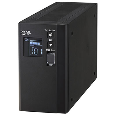 オムロン BW55T 常時商用給電 LCD搭載 無停電電源装置 正弦波 550VA 据置型