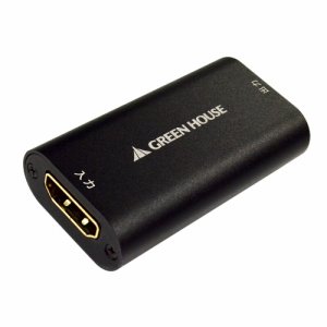 グリーンハウス GH-HRPA-BK HDMIA-A 4K2K 延長アダプター (245-8960)