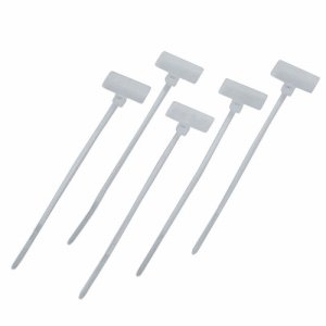 ELECOM LD-ST100WH20 表示スペース付結束バンド (045-4919) 1セット=20本