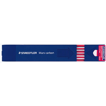 ステッドラー 204-2 2mmシャープ 芯ホルダー替芯 レッド (213-6806) 1ケース=12本入り