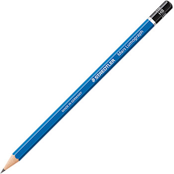 ステッドラー 100-HB マルス ルモグラフ 製図用高級鉛筆 HB 12本セット (711-7077) 1ダース=12本