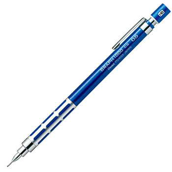 ペンテル PG1005CS-C グラフ1000CS 0.5mm 軸色:メタリックブルー (816-9716)