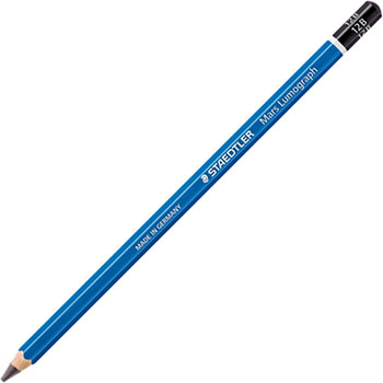 ステッドラー 100-12B マルス ルモグラフ 製図用高級鉛筆 12B 12本セット (910-3534) 1ダース=12本