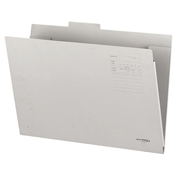 コクヨ セ-FF8M 図面個別フォルダー A3 2ツ折 グレー 10冊セット (915-9679) 1セット=10冊