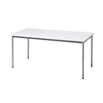 MTS-N1575OSW 会議用テーブル ソフトエッジ 幅1500 奥行750 ホワイト