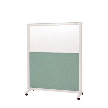エレメントパネル 上部樹脂ガラス布張タイプ 単体 1200×1500 グリーン