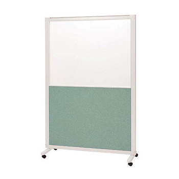 エレメントパネル 上部樹脂ガラス布張タイプ 単体 1200×1800 グリーン