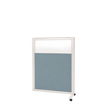 エレメントパネル 上部樹脂ガラス布張タイプ 増連安定脚 900×1200 ブルー