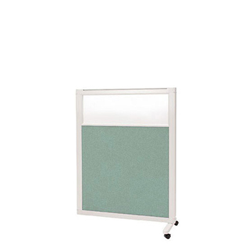 エレメントパネル 上部樹脂ガラス布張タイプ 増連安定脚 900×1200 グリーン
