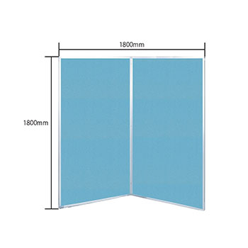ヴァンテアン丁番パネル 22型 2連 幅1800 高さ1800 ライトブルー