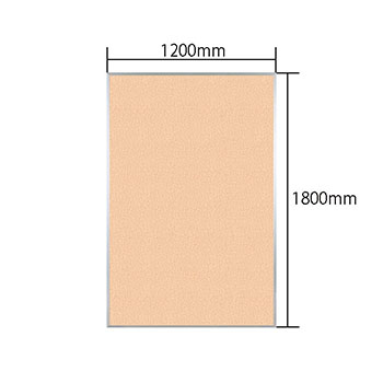 ヴァンテアンパネル 36型 幅1200 高さ1800 ベージュ
