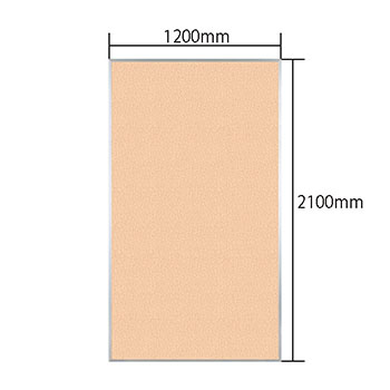 ヴァンテアンパネル 36型 幅1200 高さ2100 ベージュ
