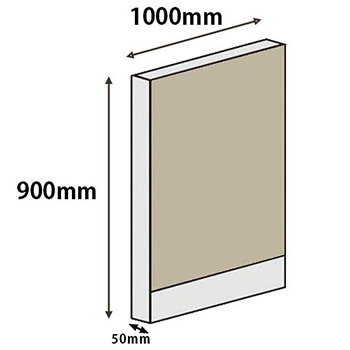 パーテーションLPX 高さ900 幅1000 ベージュ