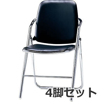 Scf12 Cx Svv 5 サンケイ パイプ椅子 ハイバック ブラウン 4脚セットの通販 法人オフィス家具のオフィネット Scf12 Cx Svv 5 サンケイ パイプ椅子 ハイバック ブラウン 4脚セットの通販 法人オフィス家具のオフィネット