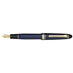 セーラー 111201440 プロフィットカラー1019万年筆 BE M 14金、24金メッキ仕上げ、中型 中字