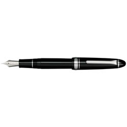 セーラー 112024220 プロフィット21銀万年筆 F 21金、ロジウムプレート、大型 細字