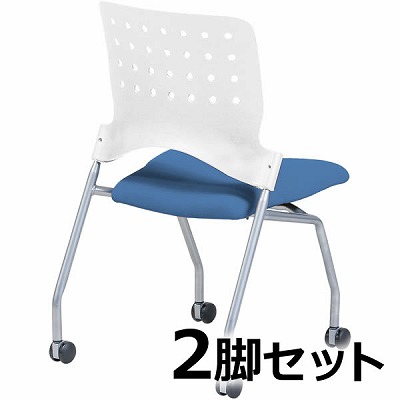 CM371-MY-NV サンケイ ループ脚ミーティングチェア CM371シリーズ