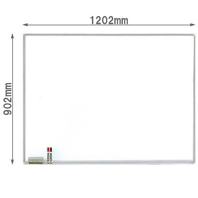 壁掛けホワイトボード スチール 幅1202mm